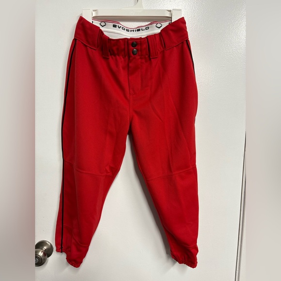 Red softball Pants by EvoShield - Picture 1 of 3
